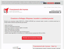 Tablet Screenshot of finanziamento-imprese.it